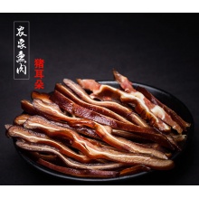 金佛山土猪腊耳朵  78元/约500g 年味腊肉