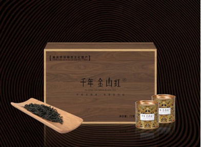 千年金山红 古树红茶 尚品礼盒72克 南川大树茶 茶色 茶叶